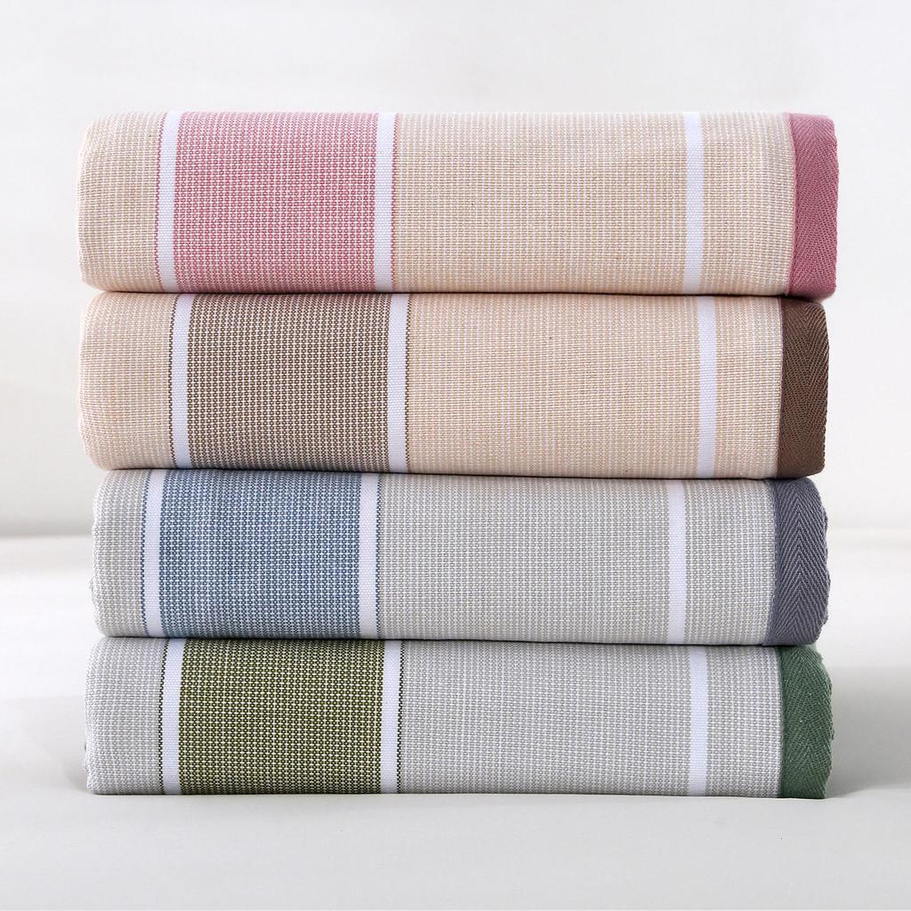 2025 Thick Gauze 3-Piece Bed Set: Extra Thick, Pure Cotton Old Coarse Cloth Cool Mat