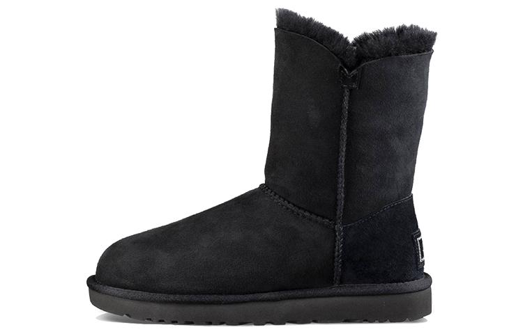 UGG Classic Bling Button Fleece Lined Black Women s 1016553-BLK 36