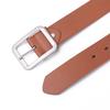 Waist Strap Belts High-Quality Leather Dress Belt Waist Belts Square Pin Buckle Casual Waistband