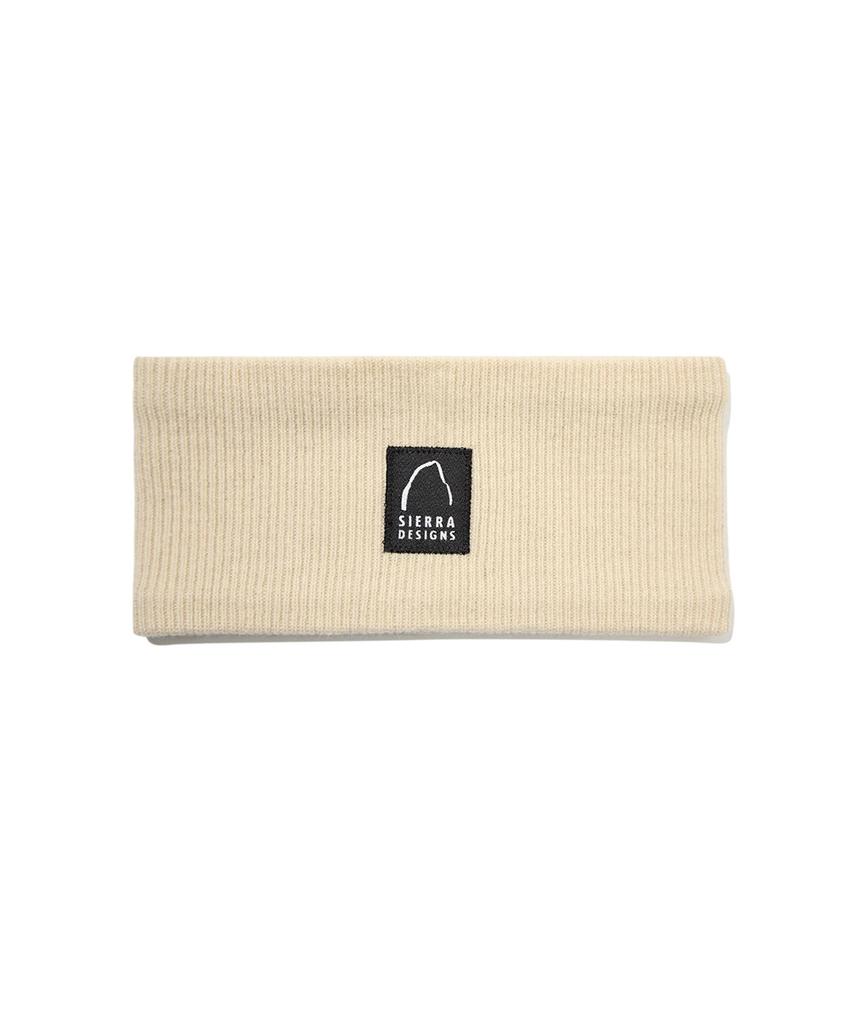 SIERRA DESIGNS Lembert Fleece-Lined Wool Hairband Beige