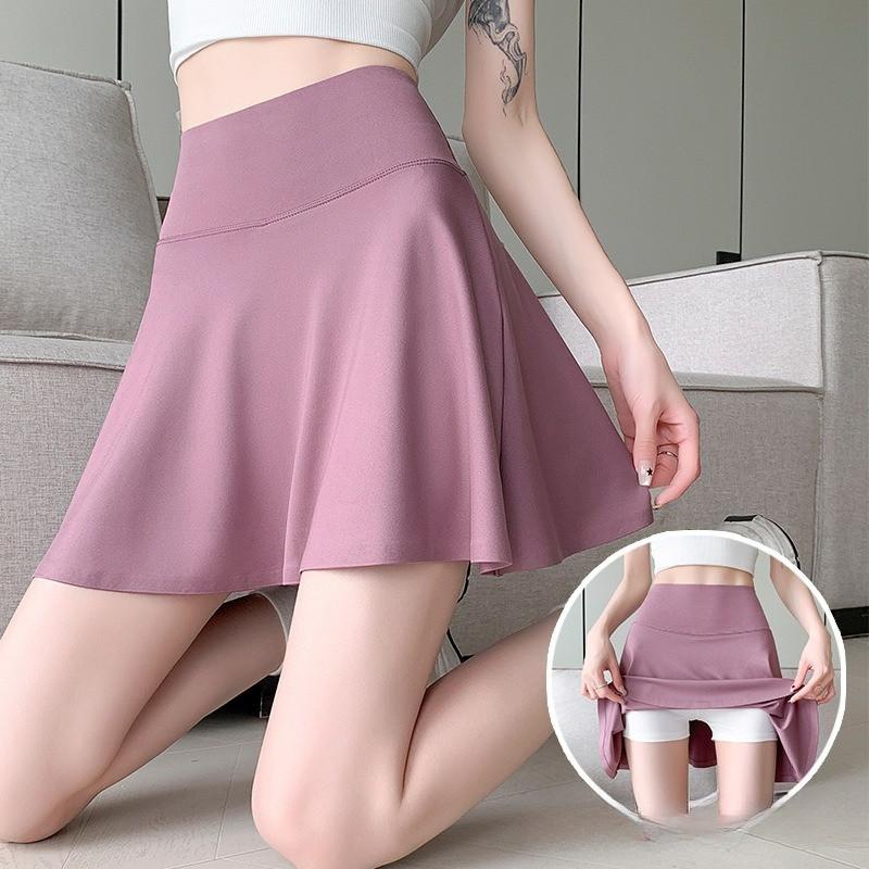 

High Waist Anti Peek Two Piece Pleated Sports Skirt For Women Perfect For Yoga Badminton Fitness Running Tennis And Daily Casual Wear XL