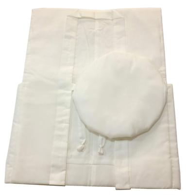 Made In Hakuju Chanchanko Celebration White [Kimono Fan] Japan, Set,