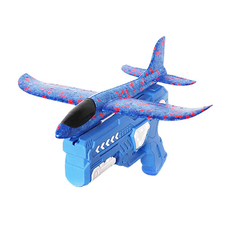 Children's Foam Ejection Aircraft Toys Parent-Child Interaction Foam Aircraft Park Fire Outdoor Sports Hand Toss Flying Toy Boys