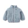 Children's Plush Spring/Autumn Coat for Boys and Girls - Warm, Double-Sided Fleece Outerwear