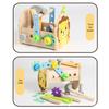 Wooden Little Bear Toolbench: Portable Educational Repair Toy