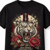 Inner Strength Unbreakable Spirit White Tiger Graphic Unisex TShirt