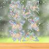 Electrostatic Window Decals Creative Chic Lightcatcher Rainbow Sticker Prismatic Butterfly Reusable Accessories for Home Door