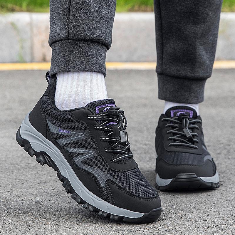 Autumn New Father Sports Casual Shoes Non-slip Soft-soled Medium Walking Shoes