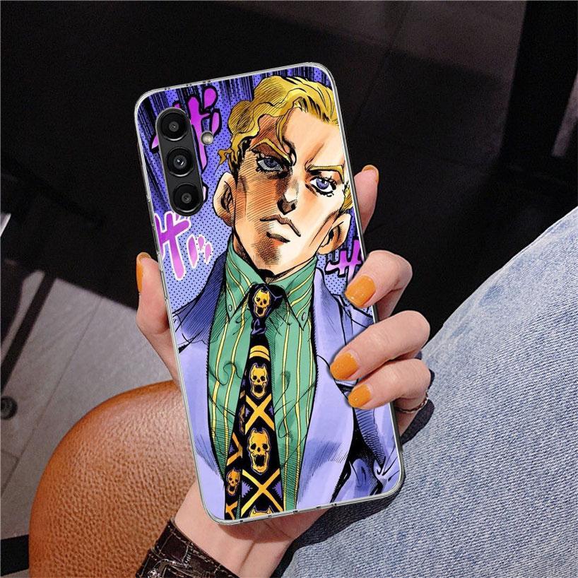 JoJo Kira Yoshikage Killer Queen Phone Case For Samsung Galaxy A17 A16 A15 A14 A13 A57 A56 A55 A54 A53 A37 A36 A35 A34 A33 A26 A