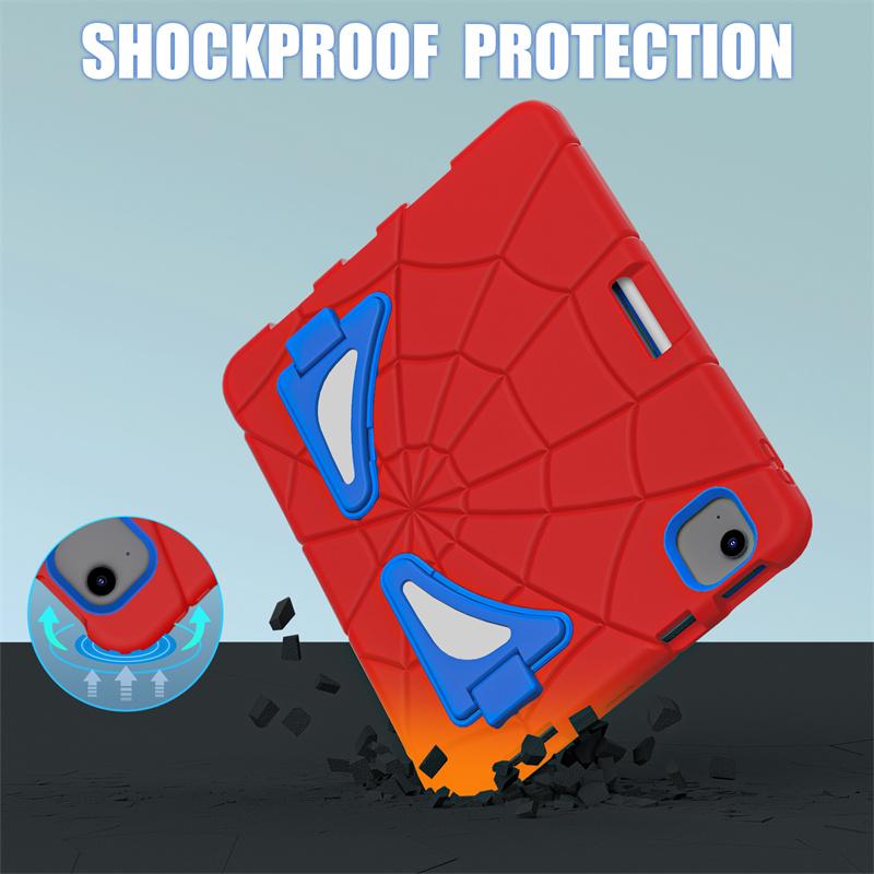 For iPad Air 11 Case iPad Pro 11" M4 4th 5th 10.9 10th 10.2 9th 8th 7th Generation Shockproof Kids Tablet Stand Cover Funda