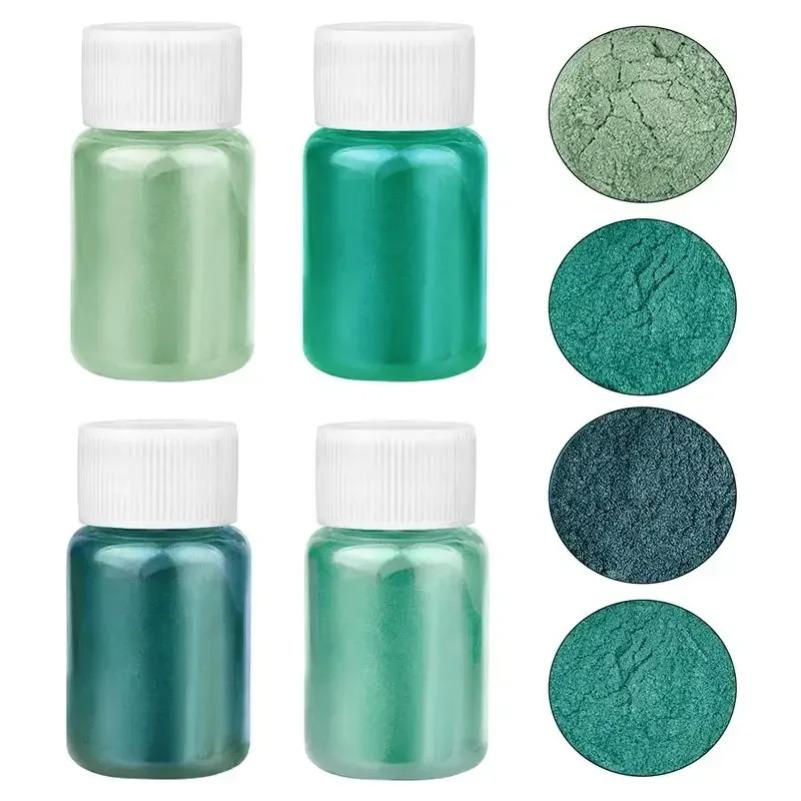 24 Colors 15g Mica Pearl Powder for Epoxy Resin, Soap, Candle, and Jewelry Crafting – Natural Pigment Dye for DIY Projects