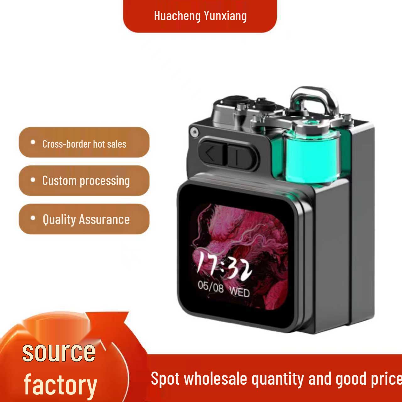 

K15 Wireless Bluetooth Speaker: High-Quality Sound, Card Slot, Heavy Bass, Mini Portable, Outdoor, Touchscreen.