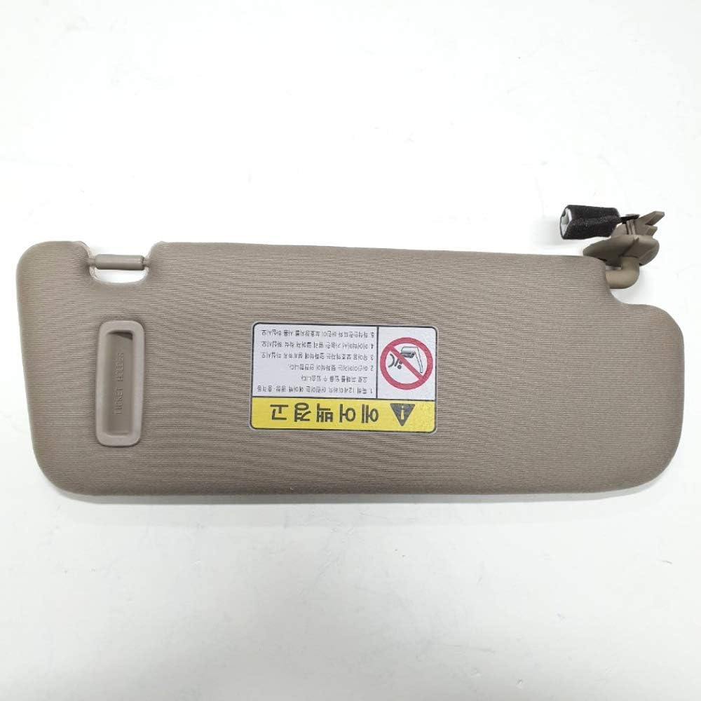 Genuine OEM 85201-3K010-QD Sunvisor, LH / 852013K010QD for Hyundai Sonata 04-06