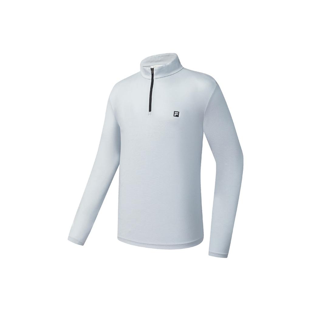 Fila Golf Series Simple Stylish Casual Sports Comfortable Knitted Long Sleeve T-Shirt Men Tops A11M545223FLB