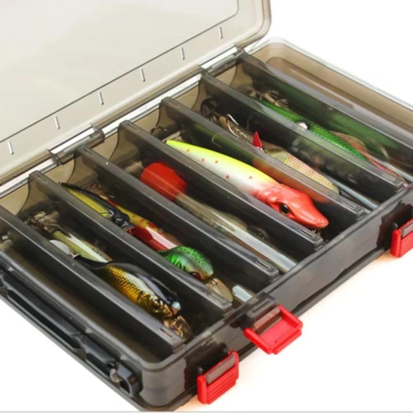 Multifunctional Storage Box Road Sub Toolbox Portable Cartridge Buckle Compartment Large Capacity Fishing Bait Box Tool Box