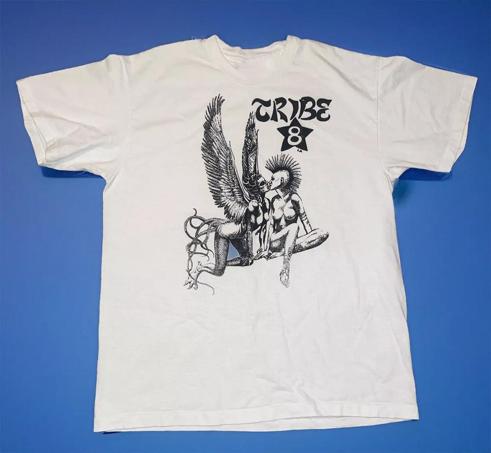 

TRIBE 8 90s all Size s-5xl Black CG1110 Unisex T-Shirt XXL