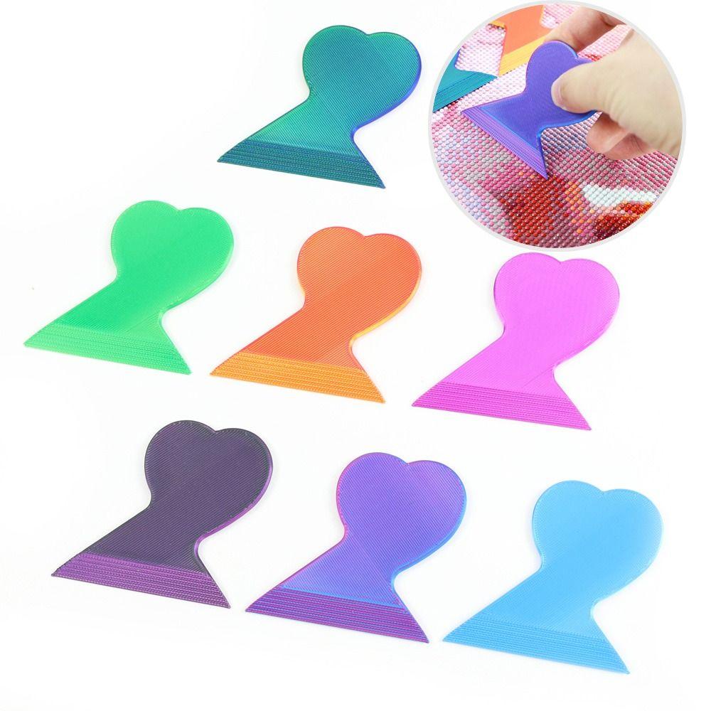 1/4Pcs Plastic Diamond Painting Corrector Cross Stitch Multifunction Corrector Scraper Board Full-Diamond Embroidery DIY Art