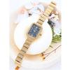 Fashion Womens Diamond Bracelet Watches Square Dial Waterproof Quartz Watch for Ladies