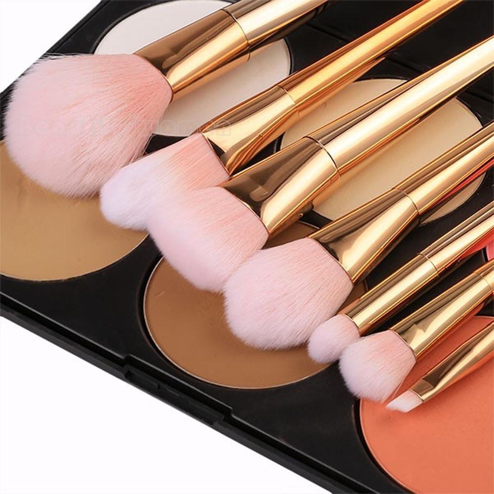 7Pcs Professional Real Brush High Technique Pincel Brushes Makeup Brush Set of Brushes for Make-up Hgmz39d