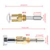 Motorcycle Carburetor Choke Plunger Manual Choke Starter Valve Fast Idle Plunger for Super E/G Carb Replacement Part