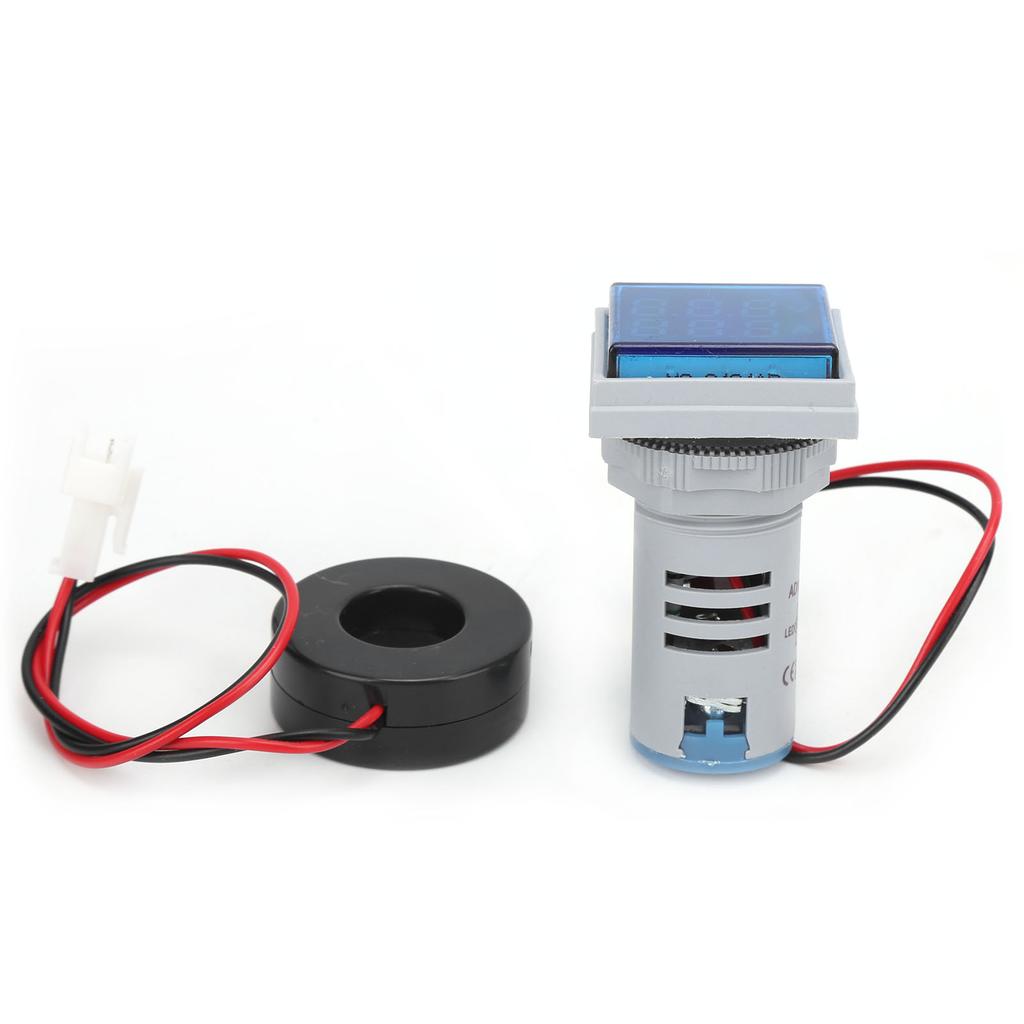 AD16‑22FVA 2in 1 Voltmeter Ammeter Voltage Current Meter Tester Measuring Indicator