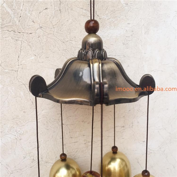 Factory Price Wind Chimes Metal Bells Outdoor Yard Garden Antique Bronze Windchimes Crafts Hanging Kids Room Home Decor