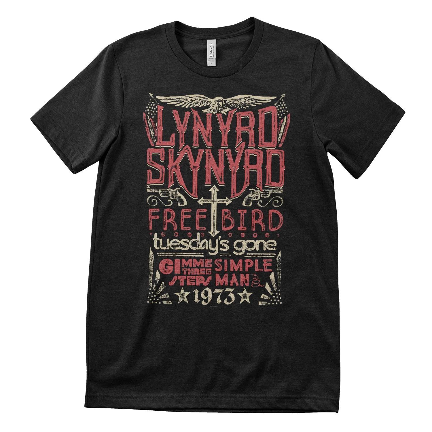 Officially Licensed Lynyrd Skynyrd Free Bird Mens M