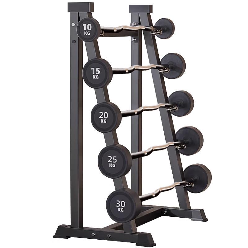 Zhanming Fixed Barbell Set with Storage Rack