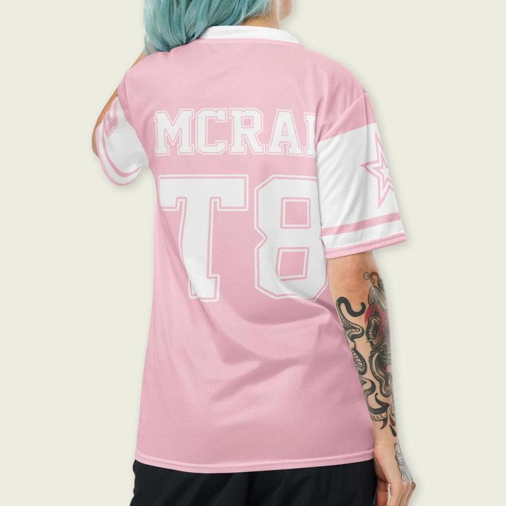 Casual Clothing Tate McRae T8 Jersey Tees Unisex Streetwear Loose Short Sleeve Crew Neck T Shirt 3D Printing T-shirt