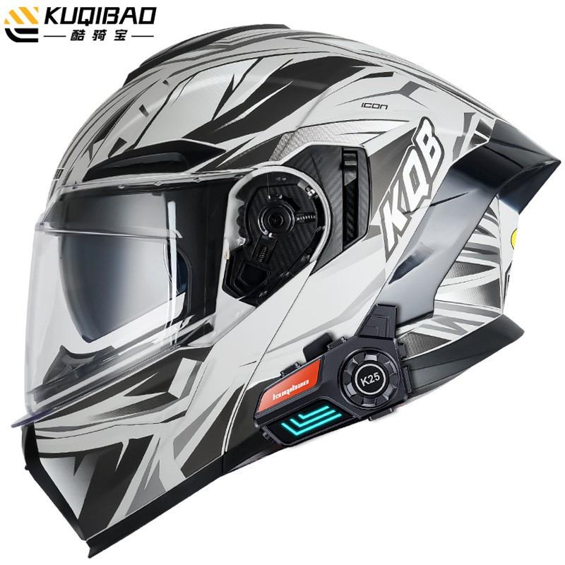 Flip-Up Motorcycle Helmet With Bluetooth 903 Dual Visor 3C Certified All