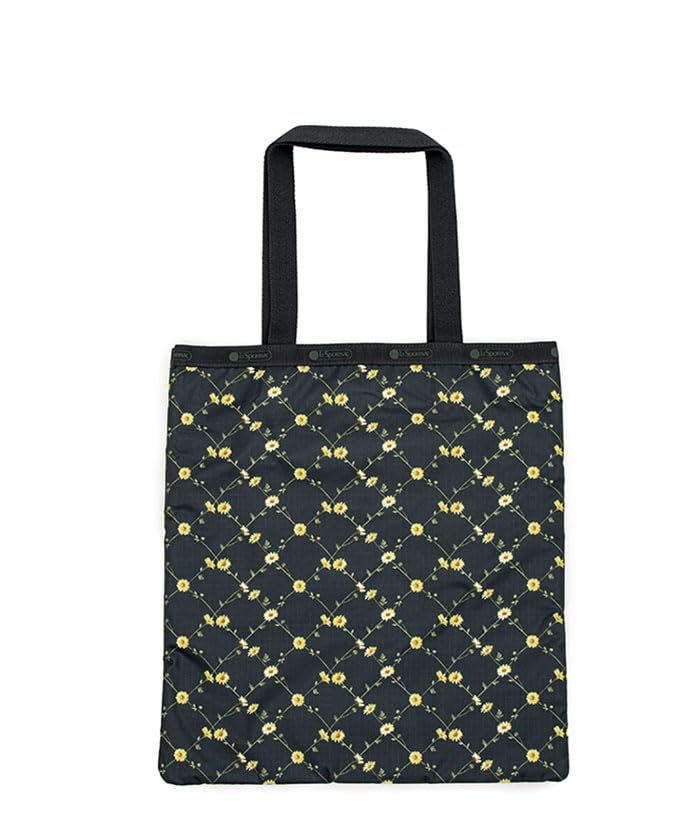 

Official Tote Bag LARGE EMERALD Daisy Cross Green [LeSportsac] TOTE/1589 Women s