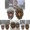 Exquisite Black Myth Wukong Mask For Halloween Cosplay Stunning Sun Wukong Costume Accessory