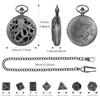 7pcs DND Mini Dice with Pocket Watch Case Portable Polyhedron Dices Dungeons&Dragons Table RPG