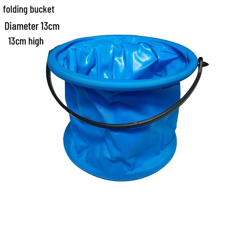 Portable Folding Water Bucket for Brush Cleaning, Outdoor Art, Children's Painting, and Graffiti