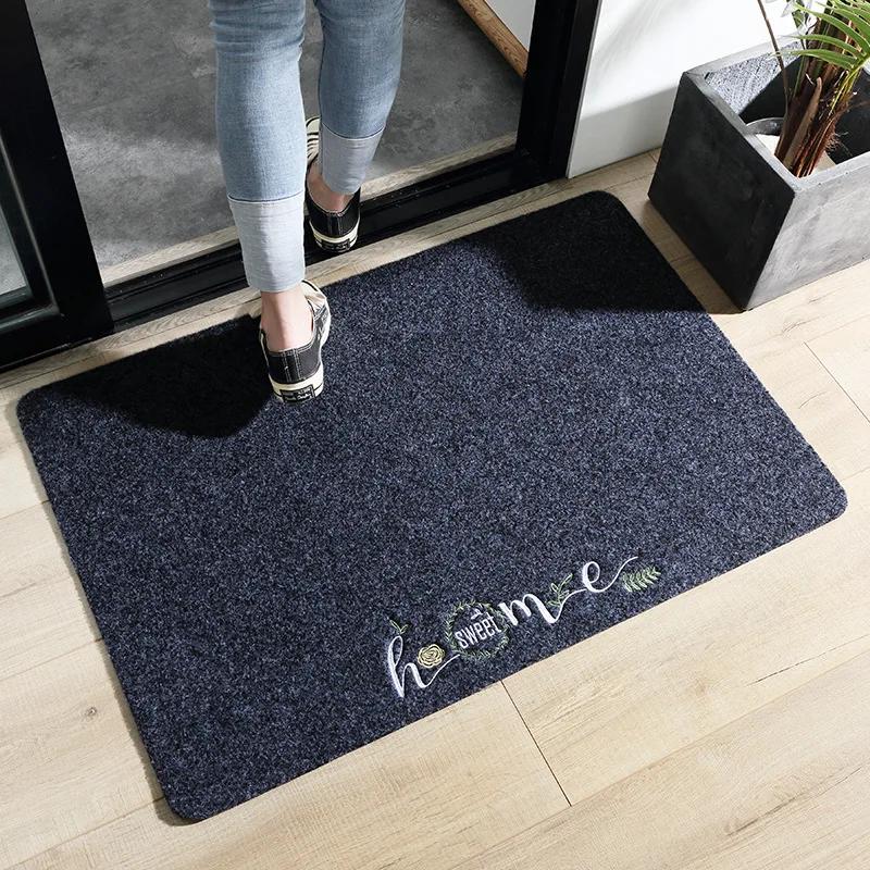 Japanese Minimalist Doormat, Anti-Slip & Scratch-Resistant, Ultra-Thin Design for Outdoor/Indoor Entrance Mats