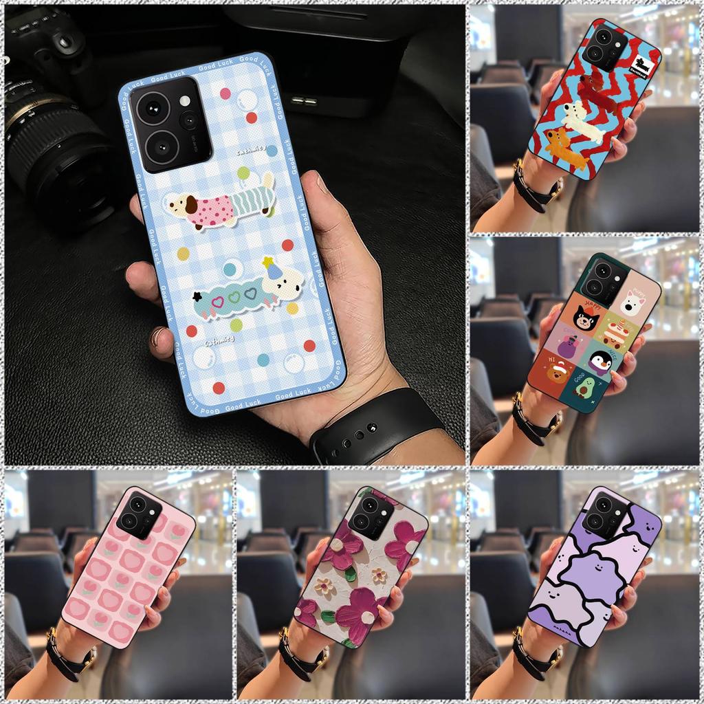 Protective Anti-dust Phone Case For Nokia HMD Skyline Silicone Soft Case Waterproof Back Cover Graffiti Full Wrap Cute