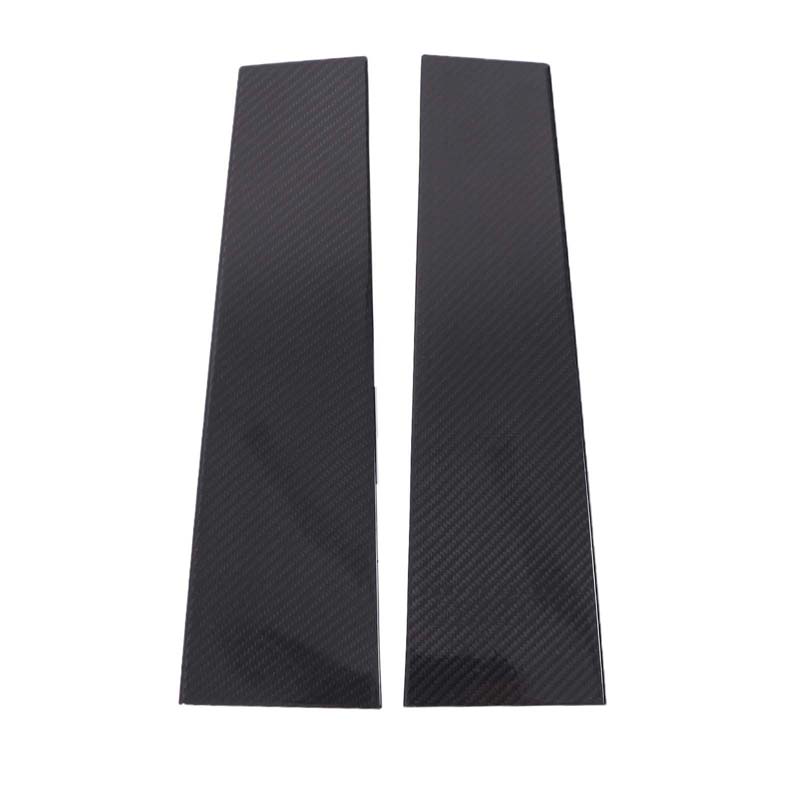 

Real Carbon Fiber Car Window B-pillar Center Pillar Trim Sticker For Fiat 500 Abarth 595 2008-2023 Car Accessories