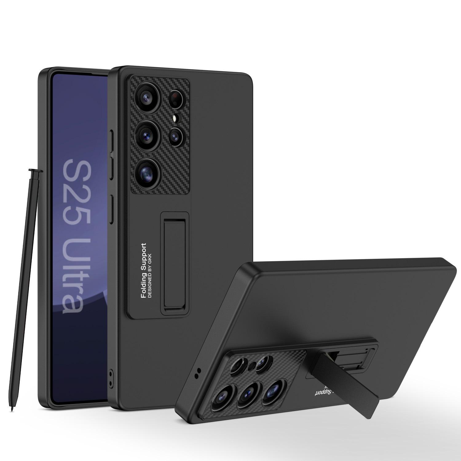 

Чехол для Samsung S25Ultra: Ультратонкий, противоударный, матовый жесткий чехол с подставкой - модный для мужчин и женщин. Samsung S25Ultra [Excludes Pen]