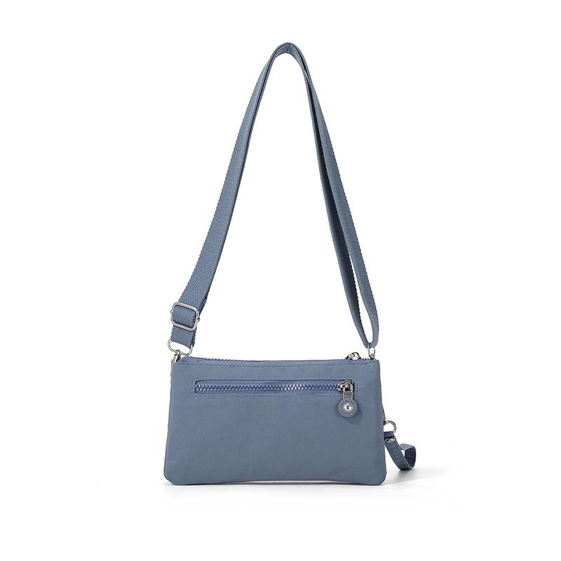 Crossbody Bag Women's Lightweight Coin Purse Nylon Water-Repellent Mobile Phone Bag