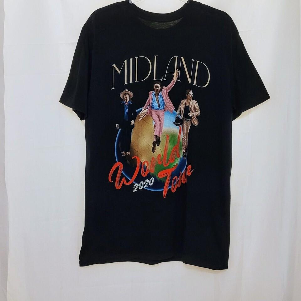 

Midland Band World Tour Adult Unisex T-Shirt Full Size UU974 L