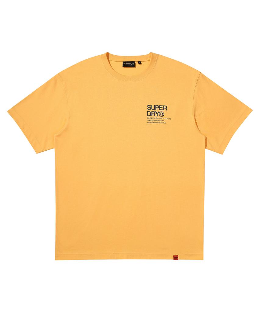 Syupeodeulai Modern Logo T-Shirt Mustard Sduisdp05Mtd
