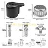 L8RE Pressure Valves Set Pressure Cooker Accessories Steam Release Valves for 3/5/6QT