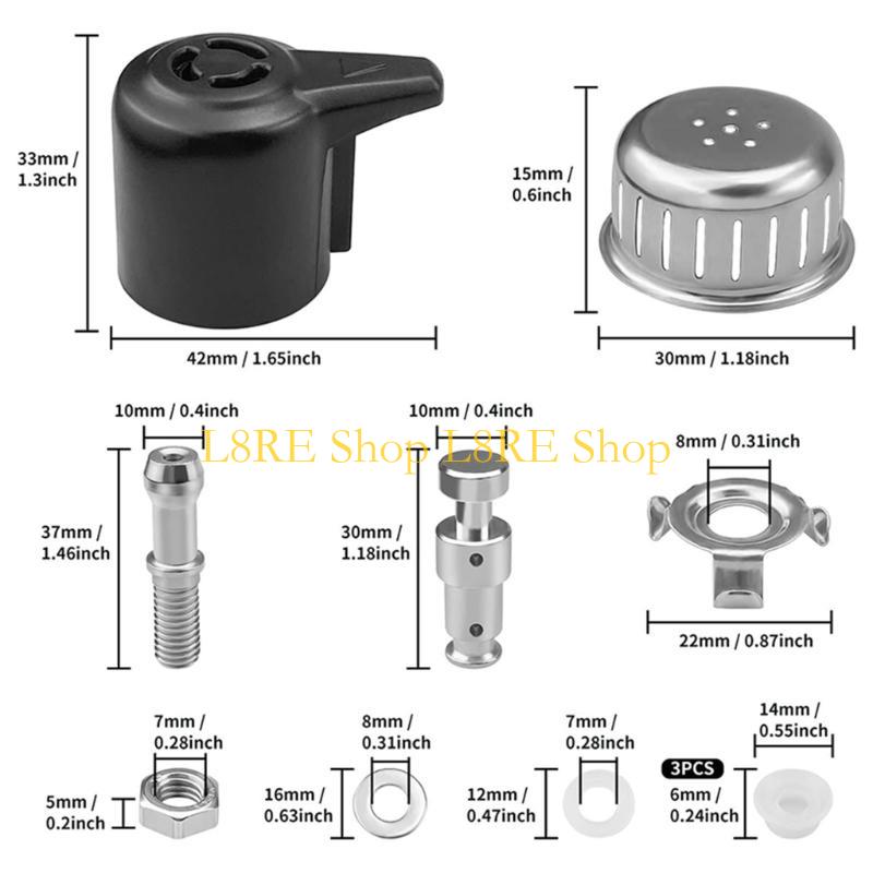 L8RE Pressure Valves Set Pressure Cooker Accessories Steam Release Valves for 3/5/6QT