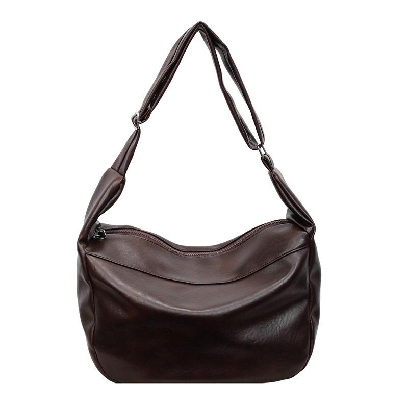 Large capacity foreign style casual trend bag women's new fashion shoulder bag niche design messenger tote bag