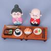 Japanese Miniature Food Simulation Playset: Sushi, Ramen, Sake Model