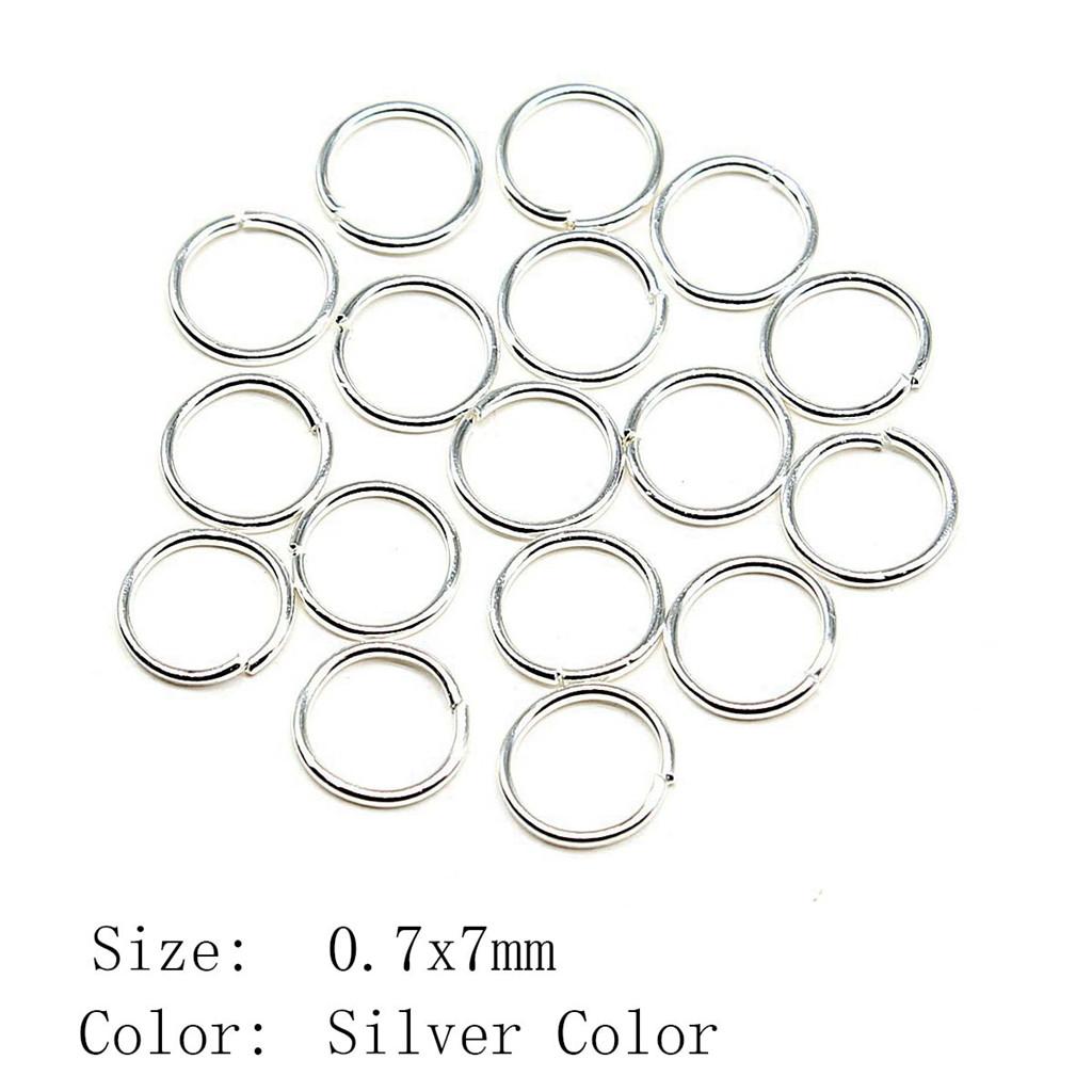 Father's Day Jewelry Materials Split Rings 5 Colors 9 Sizes Accessories Parts Women's Clothing Accessories For Women