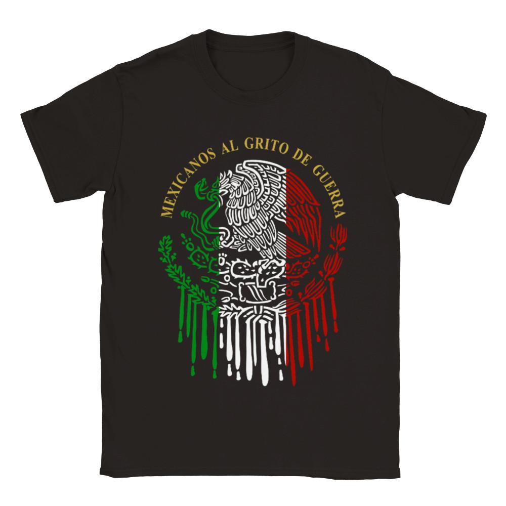 Dripping Mexican Eagle T-shirt Unisex T-Shirt S