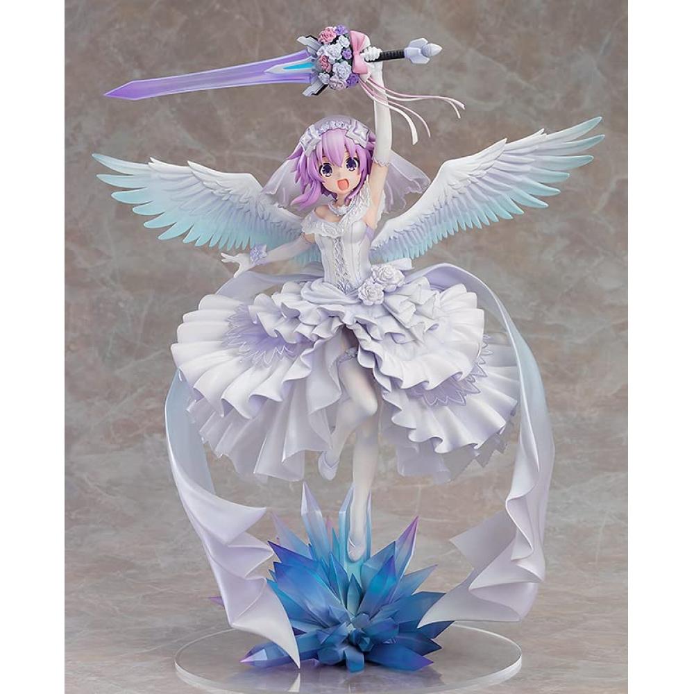 Hyperdimension Neptunia Neptunia Little Purple Ver. Figurine finie peinte en plastique à l'échelle 17