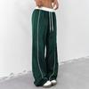 Spring and summer sports style women's clothing fashion loose casual niche hanging wide leg pants