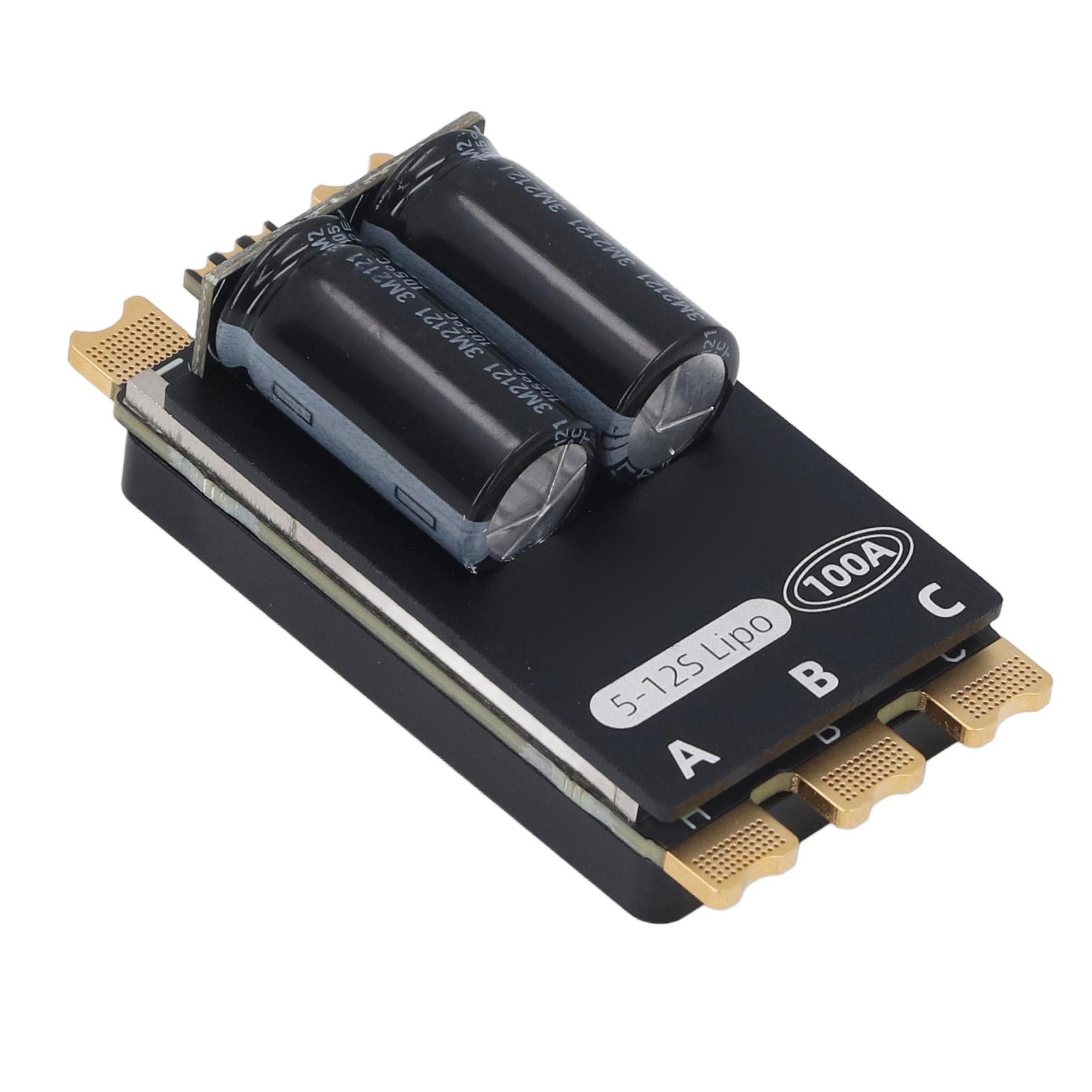 

Безколекторний двигун ESC STM32G071 128 кГц ШІМ від 5 до 12S Lipo 100A Живлення Електронний регулятор швидкості для БПЛА RC човнів автомобілів